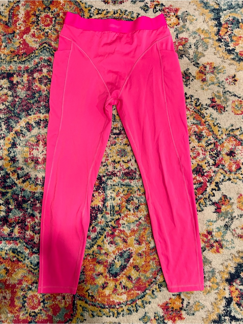 Savage X Fenty Hot Pink Active Leggings
